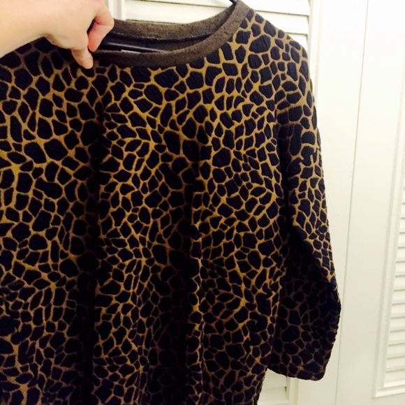 Madewell Hi-line leopard print sweater, S - Picture 4 of 4