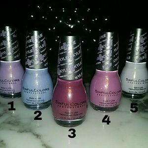 KYLIE SINFUL COLORS Professional (5 Color Bundle)
