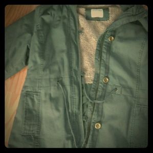 Hunter green coat
