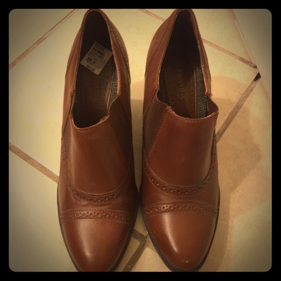 Brown booties