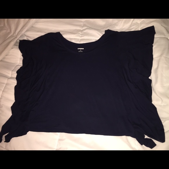 Express Navy blue top