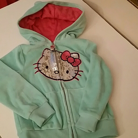 Hello Kitty 3T bling zip hoodie