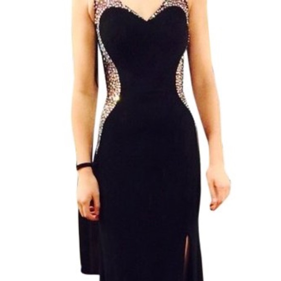 REDUCED Anna Lee Black Long (prom) dress