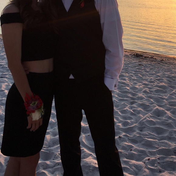 Sherri Hill Two Piece Homecoming Dress