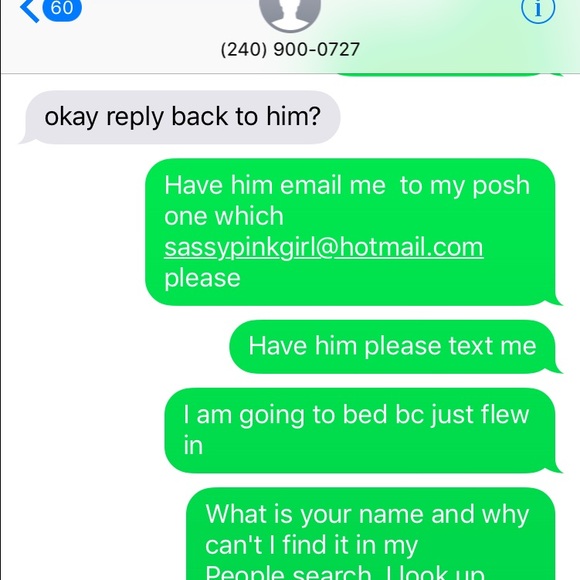 Please be aware of scammers w fake numbers n email - Picture 1 of 1