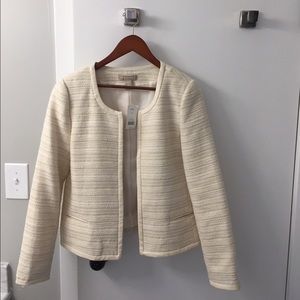 Banana Republic cream jacket