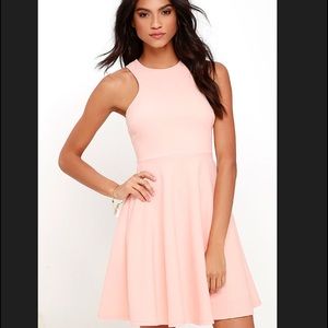 Light pink dress
