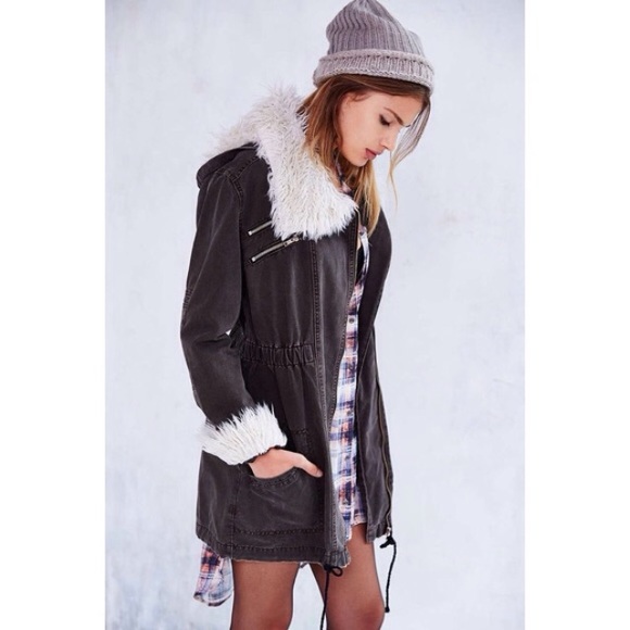 Somedays Lovin "Be Good" hooded parka. Sz s-xs