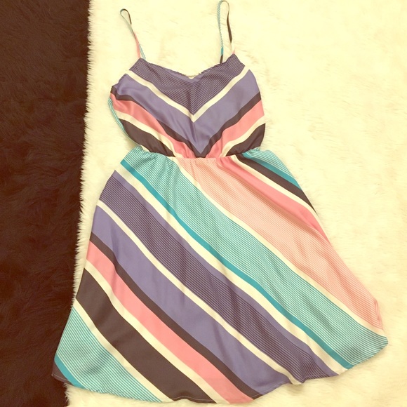 LC Lauren Conrad Striped Dress