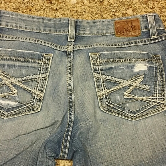 BKE KNEE SHORTS - Picture 1 of 4