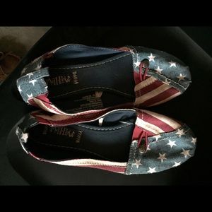 American flag shoes