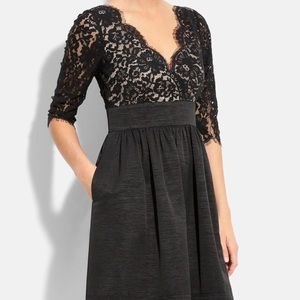 Eliza J Black Lace Dress Size 14