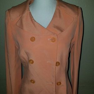 100% Silk suit Casual Corner