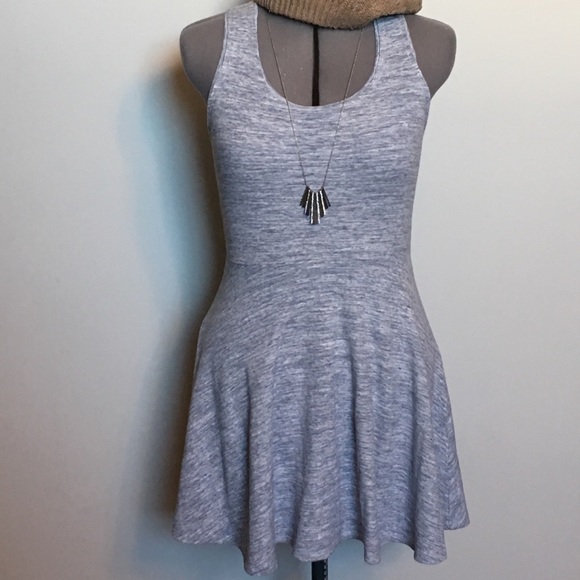 Baby Blue Forever 21 BodyCon Skater Dress Large