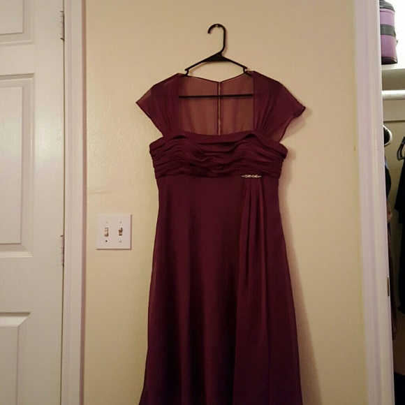 Purple dress