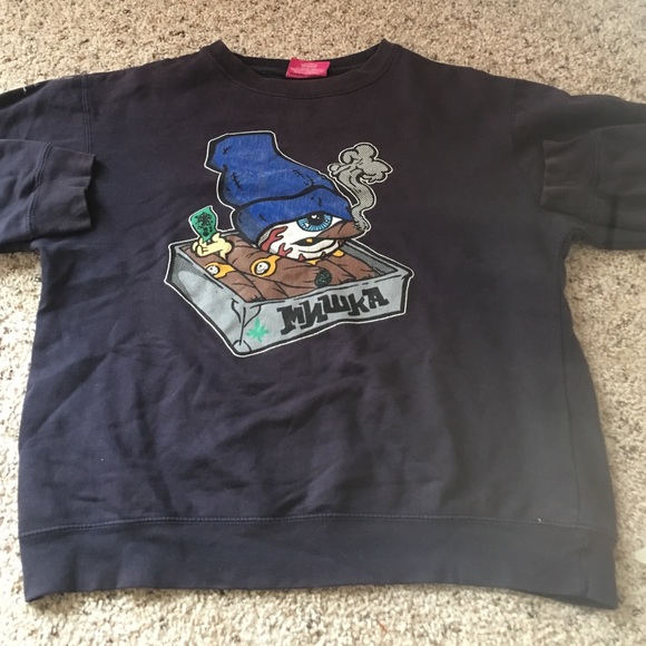 100% authentic mishka crewneck