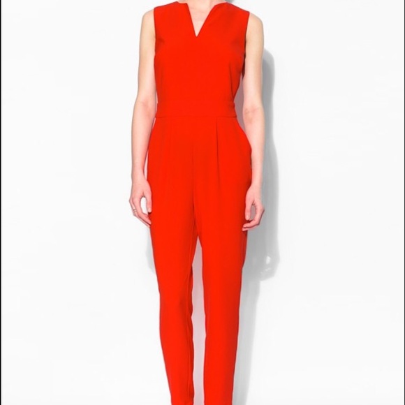 BB Dakota Red Jumpsuit