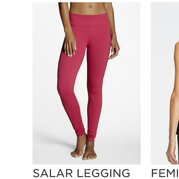 Fabletics cranberry Leggings (Tall)