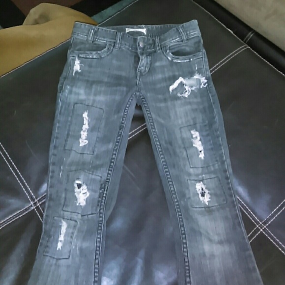 Free people flared demin