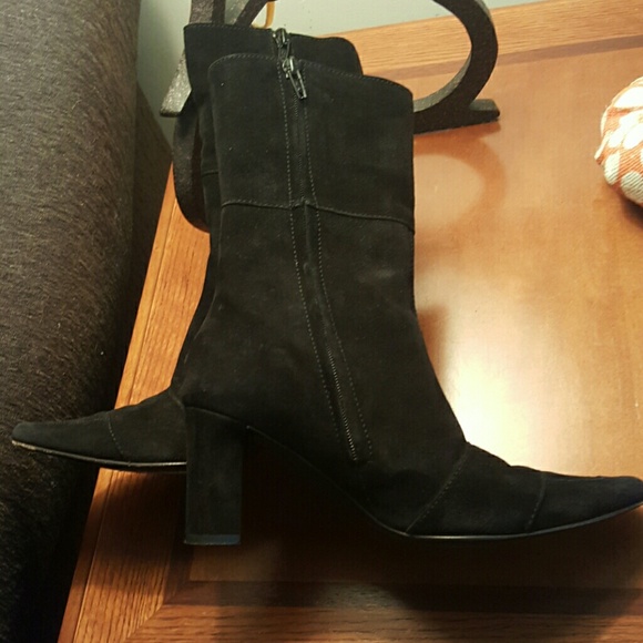 Sz 5 Leather boots, made in France - Picture 2 of 4