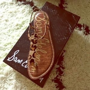Sam Edelman leopard sandals
