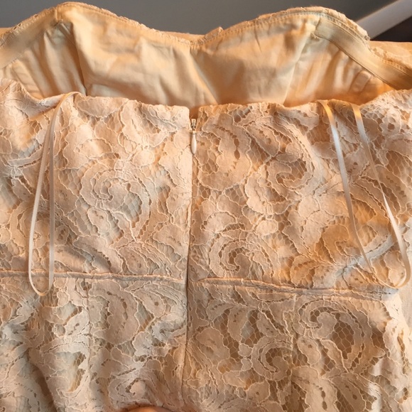 ***SOLD*** JCrew Kelsey dress in Champagne - Picture 3 of 4