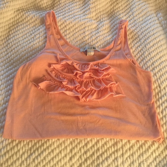 Pink Ruffle Top