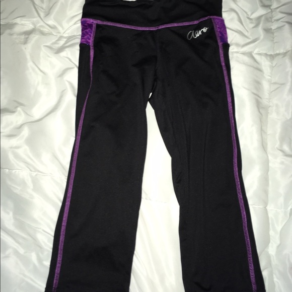 Cropped workout pants