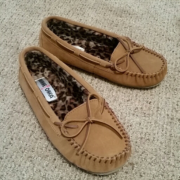 New Minnetonka moccasins