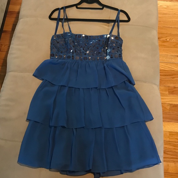 BCBG Maxazria royal blue dress