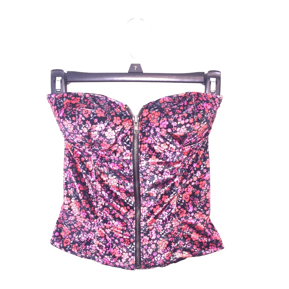 Velvet Floral top