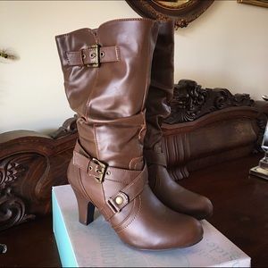 Maurice's Heeled Boots Size 9 1/2 ⭐️never worn⭐️