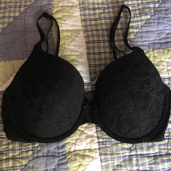 Victoria's Secret black lace bra