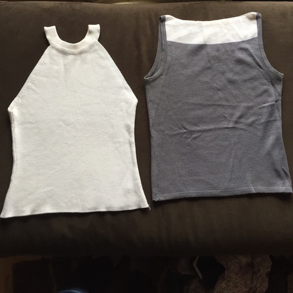 2 knit tops