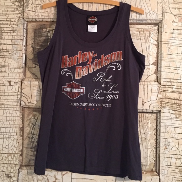 Harley Davidson Large Tank Top