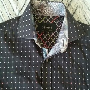 J. Campbell Los Angeles Button Down SZ Small