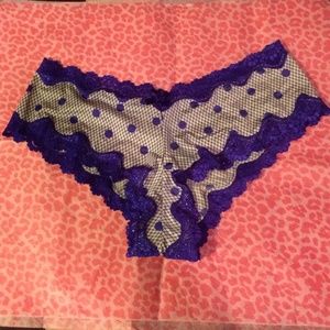 Victoria Secret cheeky lace/satinish panty