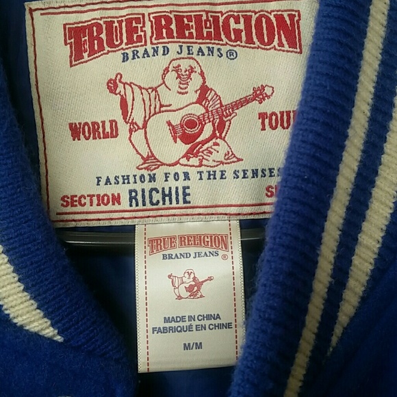 True Religion Varsity Jacket - Picture 3 of 4