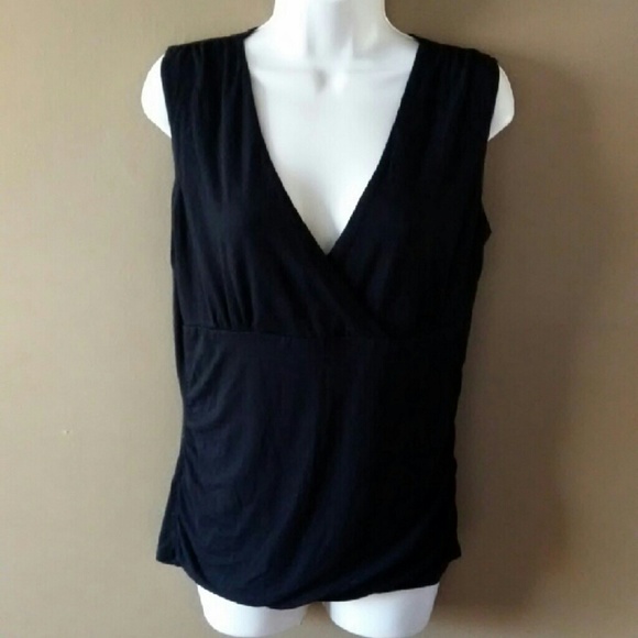 H&M Top Black Sleeveless Very Soft