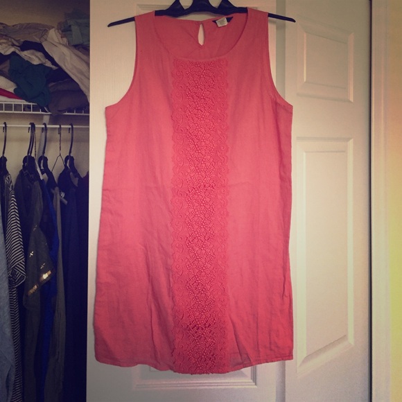 Peach J.Crew dress