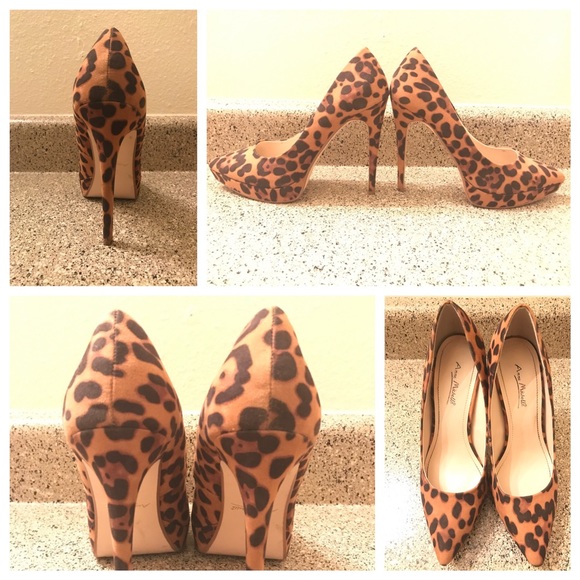 Leopard heels