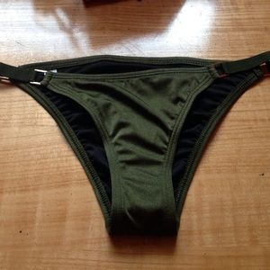 Olive Victoria secret cheeky swimsuit bottoms