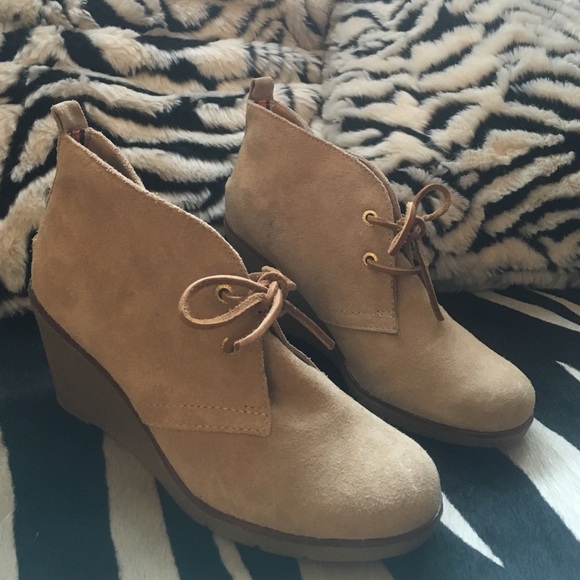 Speedy-Topsider Harlow Brown Wedge Bootie