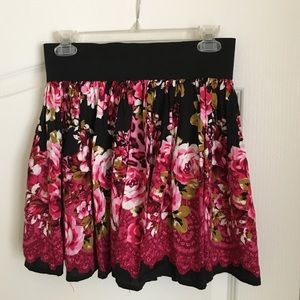 Floral skirt