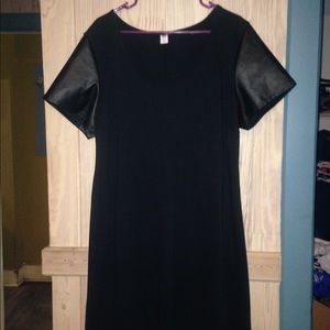 NWT Little Black Dress Old Navy Faux Leather XXL