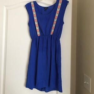 Blue sun dress