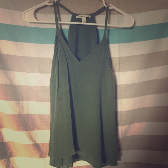 Army green color top