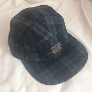 Obey plaid hat