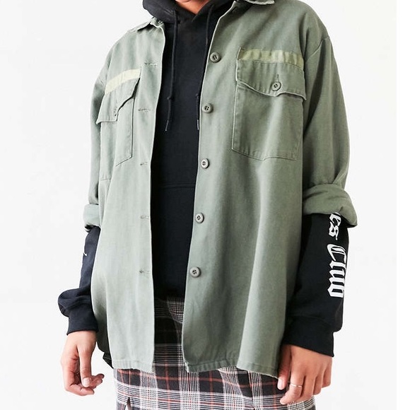 Silence + Noise Milli Surplus Shirt Jacket