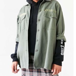 Silence + Noise Milli Surplus Shirt Jacket